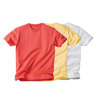 Tricouri colorate, ideale pentru materiale promotionale si publictare